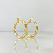Candongas Kari 2.2gr / 1 in / Oro Amarillo 18K