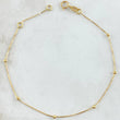 Venetian Bracelet 0.75gr / 17cm-19cm / Italian Spanish Yellow Gold 18K *