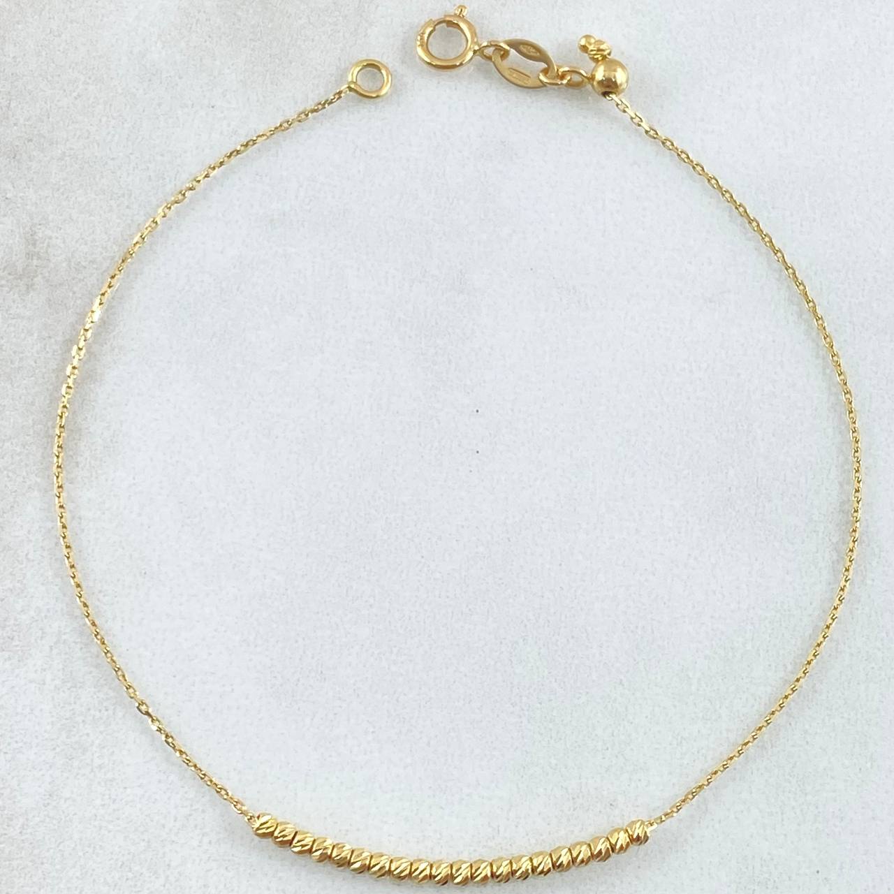 Classic Link Bracelet 1.15gr / 10cm / Italian Special Yellow Gold 18K ©