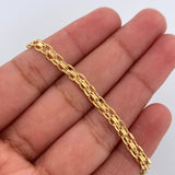 Pulso Chino 2.5gr / 6 1/2 in / 3.3mm Oro Amarillo +1 18K &