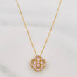 Set Cadena Veneciana + Dije Trebol / 2.3 g / 17 3/4 in Oro Amarillo 18K