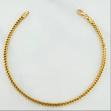 Pulso Franco 3.2 g / 8 in / 2.2 mm Oro Amarillo 18K