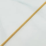Pulso Franco 3.2 g / 8 in / 2.2 mm Oro Amarillo 18K