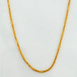 Franco Chain 2.2 g / 23 3/4 in / 1.5 mm 18K Yellow Gold