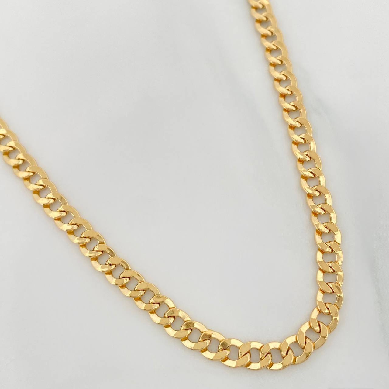 Cuban Links 7.4 g / 24 1/4 in / 4.4 mm Yellow Gold 18K