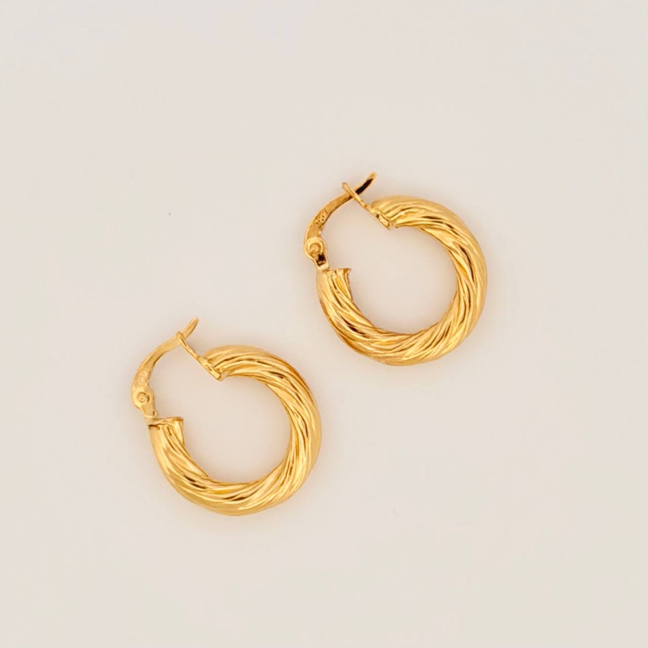 Candongas Rudi 1.95gr / 3/4 in / Oro Amarillo 18K