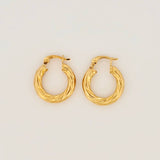 Candongas Rudi 1.95gr / 3/4 in / Oro Amarillo 18K