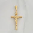 Pendant Cross Christ 1.75 g / 1 3/4 in 18K Yellow Gold