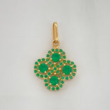 Clover Pendant 1.6 g / 3/4 in Yellow Gold 18K
