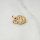Dije Rostro Oso 2.95 g / 3/4 in Oro Amarillo 18K