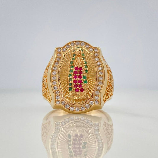Anillo Virgen Guadalupe 11.25 g / T9 1/4 Oro Amarillo 18K