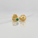 Topos Grano de Café 0.6gr / 5.5mm Oro Amarillo 18K &