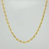 Rope Chain 3.35g / 20 in / 2.15mm Yellow Gold 18K