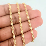 Cadena Lazo 3.1 g / 17 1/2 in / 2.68 mm Oro Amarillo 18K