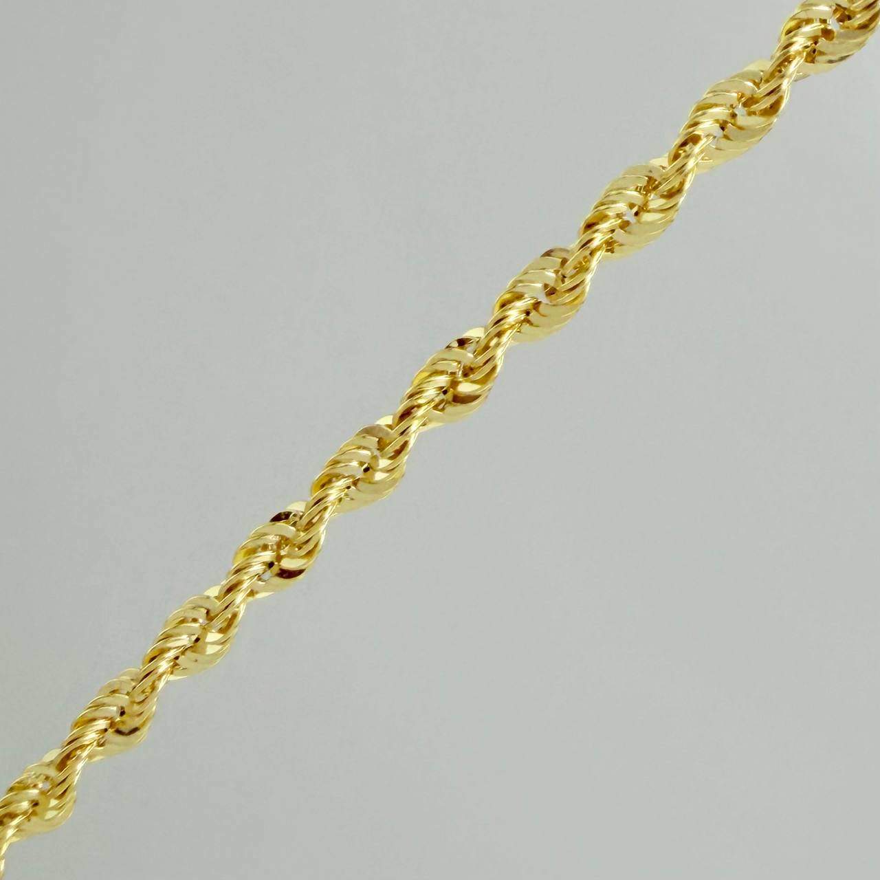 Rope Chain 3.05gr / 23 3/4 in / 1.95mm Yellow Gold +3 18K $