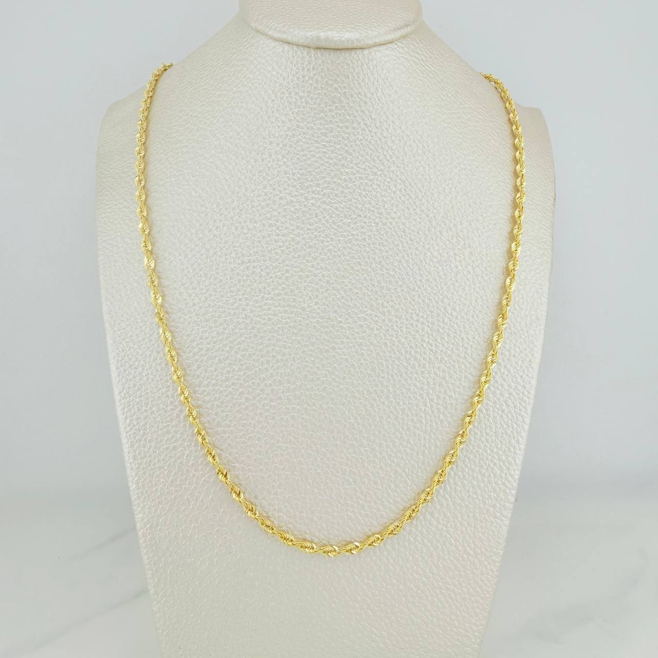 Rope Chain 3.05gr / 23 3/4 in / 1.95mm Yellow Gold +3 18K $