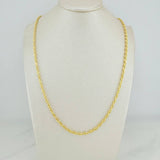 Cadena Lazo 3.15 g / 17 3/4 in / 2.5 mm Oro Amarillo 18K