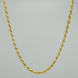 Cadena Lazo 5.7gr / 19 3/4 in / 2.4mm Oro Amarillo +3 18K %