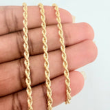 Cadena Lazo 5.7gr / 19 3/4 in / 2.4mm Oro Amarillo +3 18K %