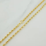 Cadena Lazo 5.7gr / 19 3/4 in / 2.4mm Oro Amarillo +3 18K %