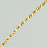 Cadena Lazo 5.75gr / 19 3/4 in / 2.4mm Oro Amarillo +3 18K %