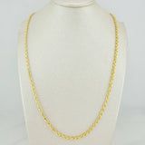 Cadena Lazo 5.7gr / 19 3/4 in / 2.4mm Oro Amarillo +3 18K %
