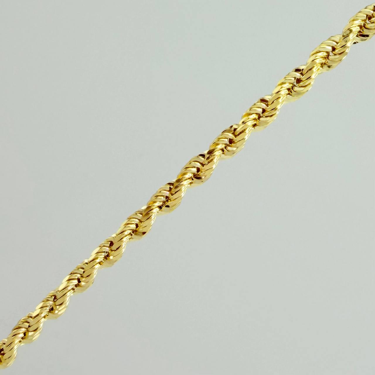 Rope Chain 6.8gr / 23 3/4 in / 2.4mm 18K Yellow Gold +3 %