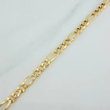 Figaro Bracelet 2.45gr / 8 in / 4mm Yellow Gold +1 18K $