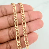 Figaro Bracelet 2.45gr / 8 in / 4mm Yellow Gold +1 18K $