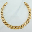 Bracelet Link 12.05gr / 7 3/4 in / 7mm Yellow Gold +3 18K $