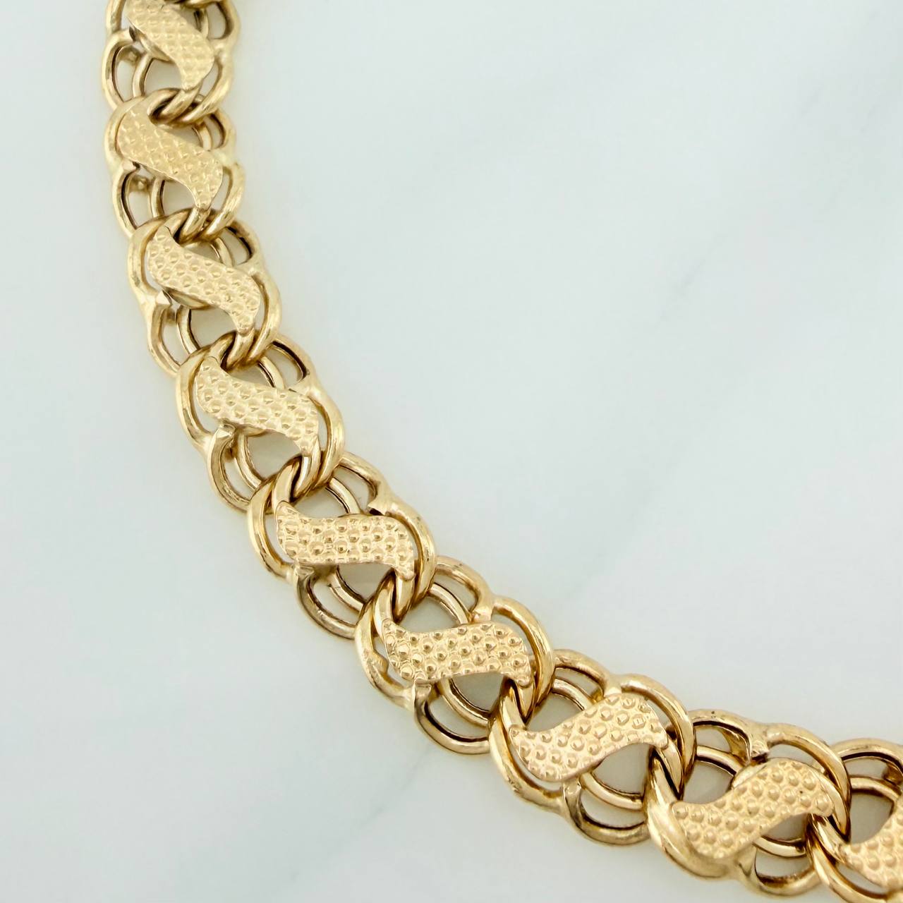 Bracelet Link 12.05gr / 7 3/4 in / 7mm Yellow Gold +3 18K $