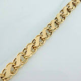 Bracelet Link 12.05gr / 7 3/4 in / 7mm Yellow Gold +3 18K $