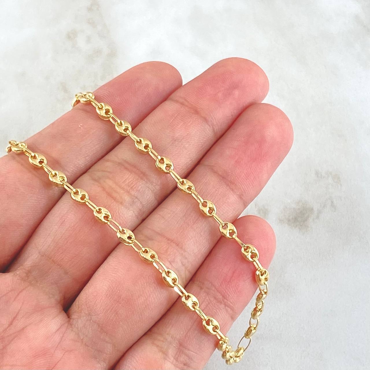 GC Chain 5.2gr / 17.7in / 18K Gold ©
