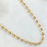 Cadena GC 8.15gr / 50cm / 3.2mm Diamantada Oro Amarillo 18K