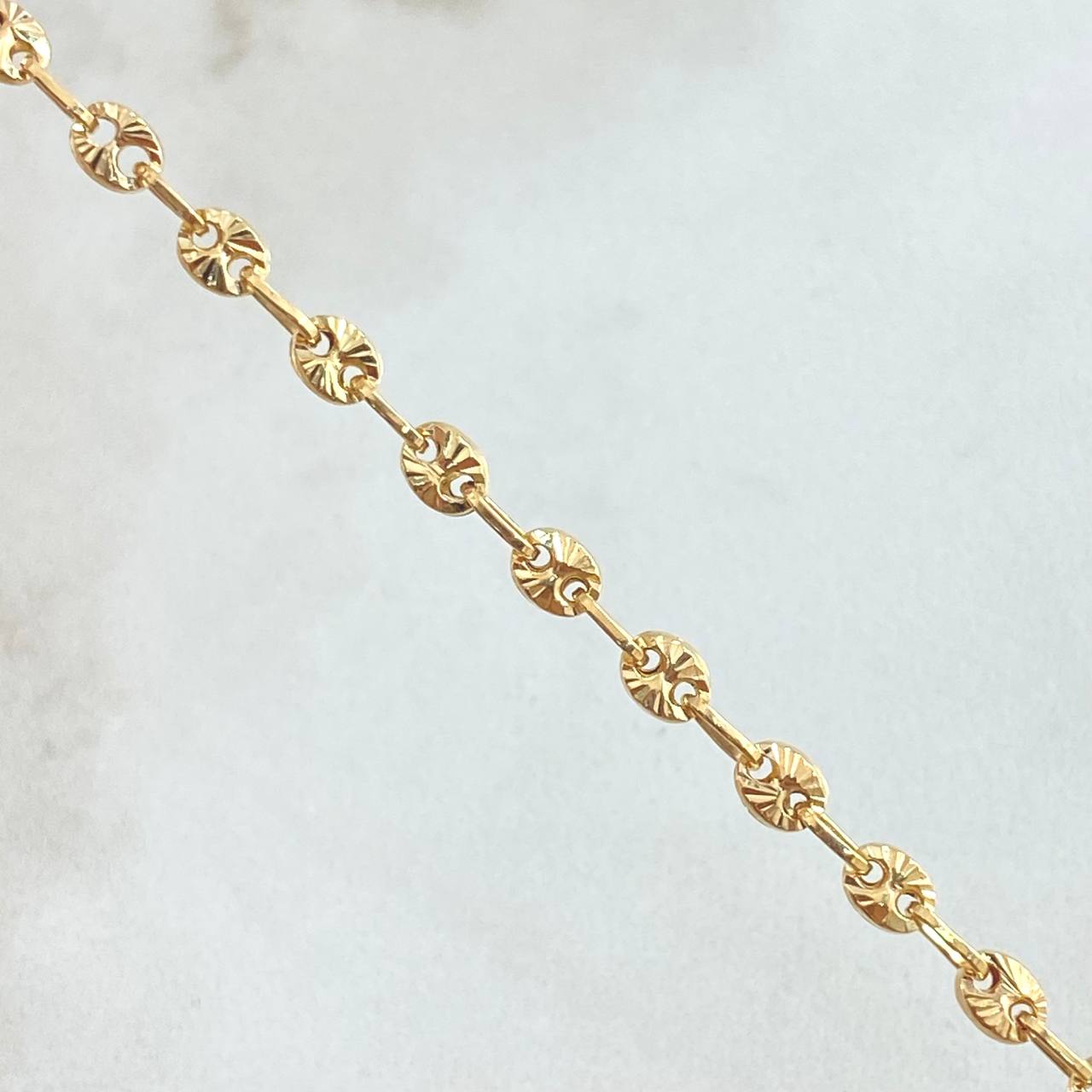GC Chain 9gr / 19.7in / 3.2mm Diamond Cut 18K Gold