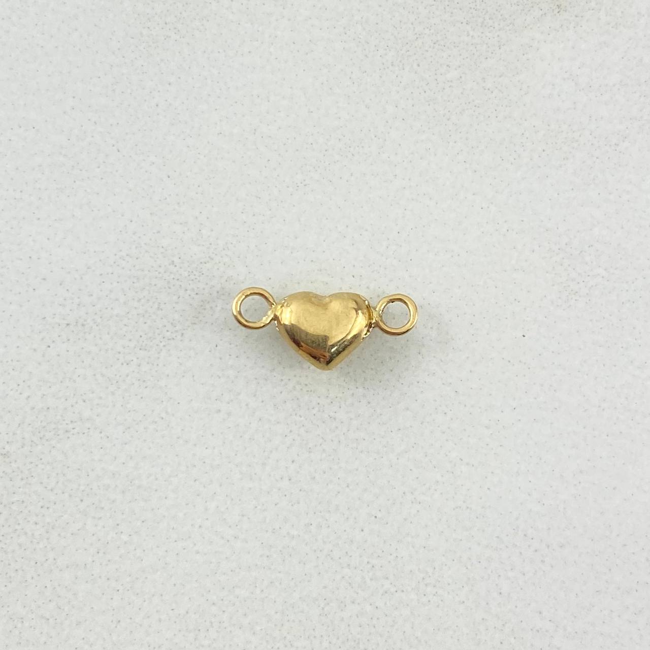Herraje Corazón 0.15gr / 1.1cm / Troquelado Oro Amarillo