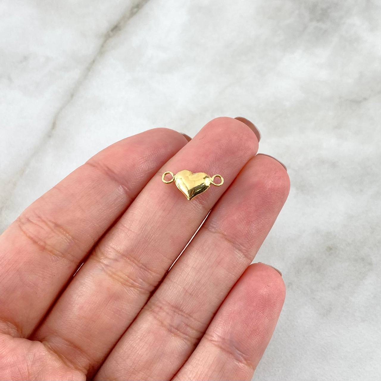 Charm Heart 0.25gr / 1.4cm / Yellow Gold Stamped ©