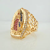 Anillo Virgen de Guadalupe 8.65gr / T11 / Oro Amarillo 18K %