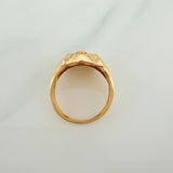 Anillo Virgen de Guadalupe 5.75gr / T5 3/4 / Tres Oros 18K %