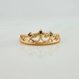 Anillo Tiara 1.6gr / T7 / Oro Amarillo 18K %
