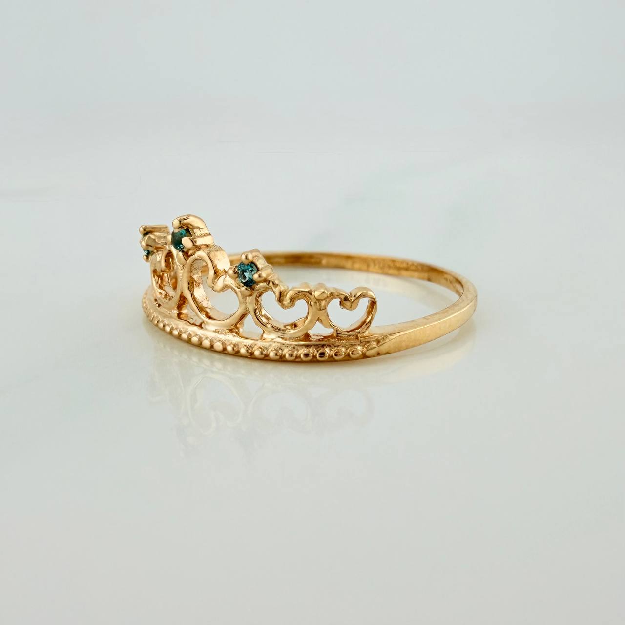 Anillo Tiara 1.6gr / T7 / Oro Amarillo 18K %