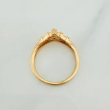 Anillo Tiara 2.3gr / T5 3/4 / Oro Amarillo 18K %