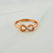 Infinity Ring 1.7gr / T5 3/4 / Rose Gold 18K %