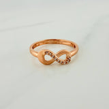 Infinity Ring 1.7gr / T5 3/4 / Rose Gold 18K %