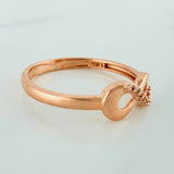 Infinity Ring 1.7gr / T5 3/4 / Rose Gold 18K %