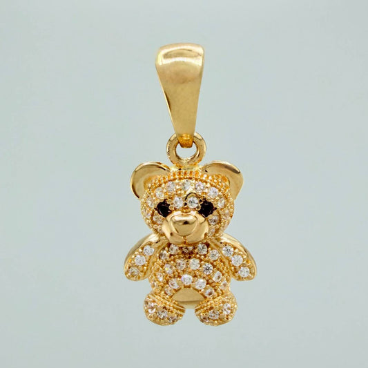 Dije Oso 3.4gr / 1 in / Oro Amarillo 18K %