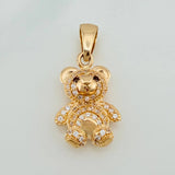 Dije Oso 3.4gr / 1 in / Oro Amarillo 18K %