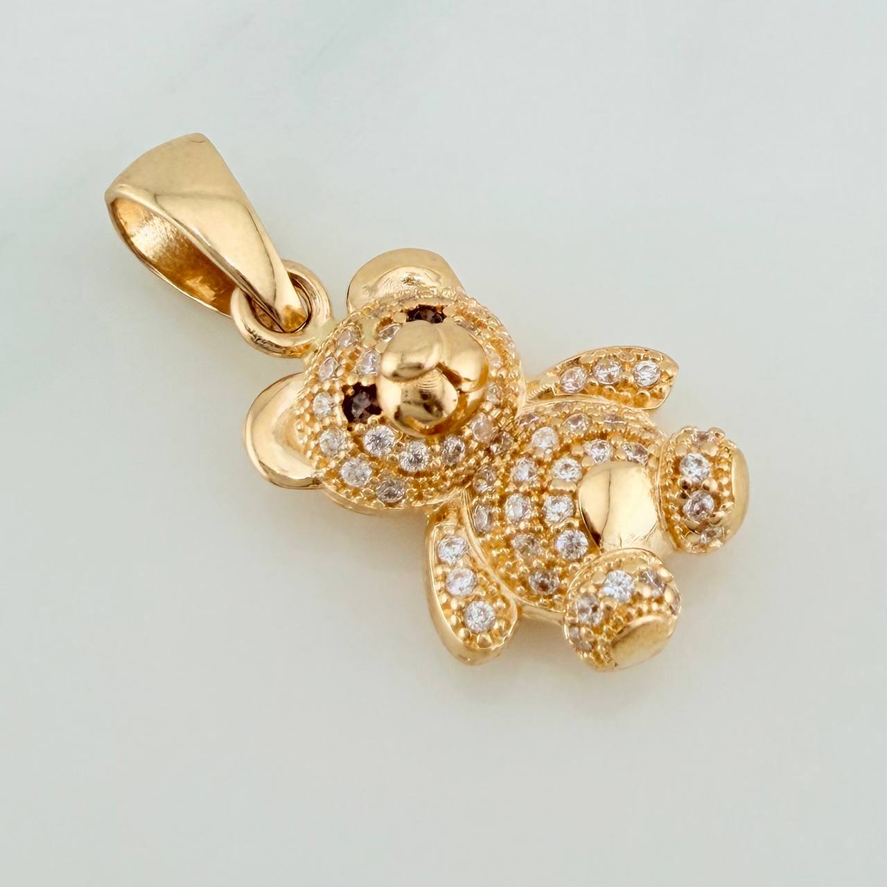 Dije Oso 3.4gr / 1 in / Oro Amarillo 18K %
