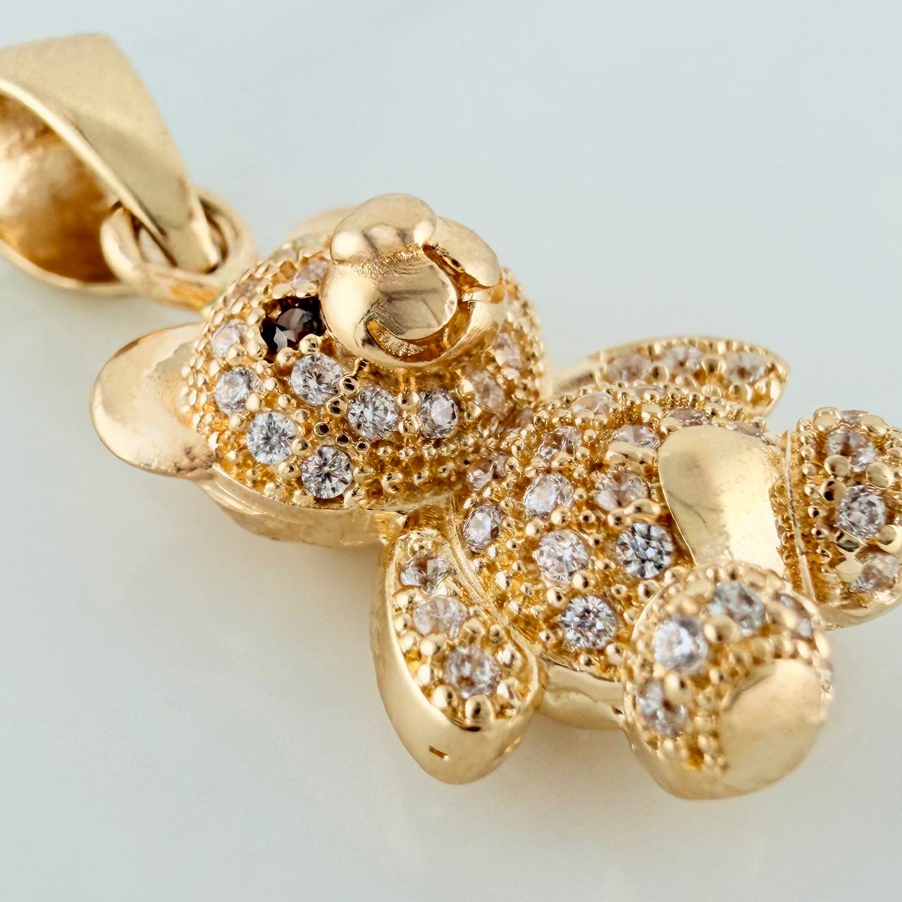 Dije Oso 3.4gr / 1 in / Oro Amarillo 18K %