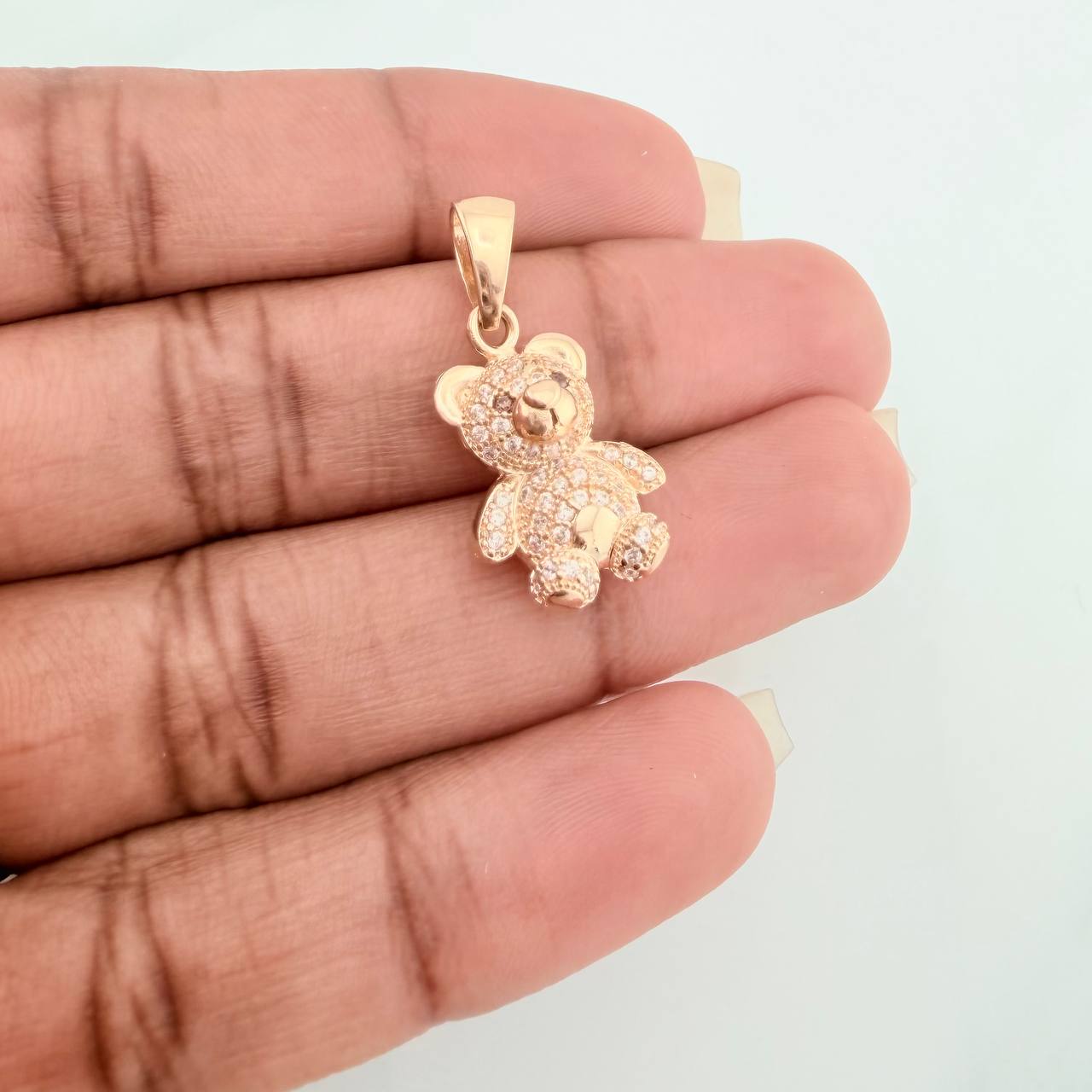 Dije Oso 3.4gr / 1 in / Oro Amarillo 18K %